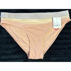 NEW Parade Re:Play Dream Comfort Hi Rise Bikini Brief Panties, Sugar‎ Cookie, XS